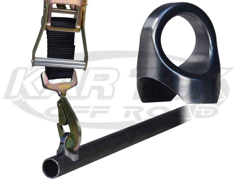 Armada Engineering Large Perpendicular Weld On Eyelets For Ratchet Strap Tie Downs 1-1/2" Radius