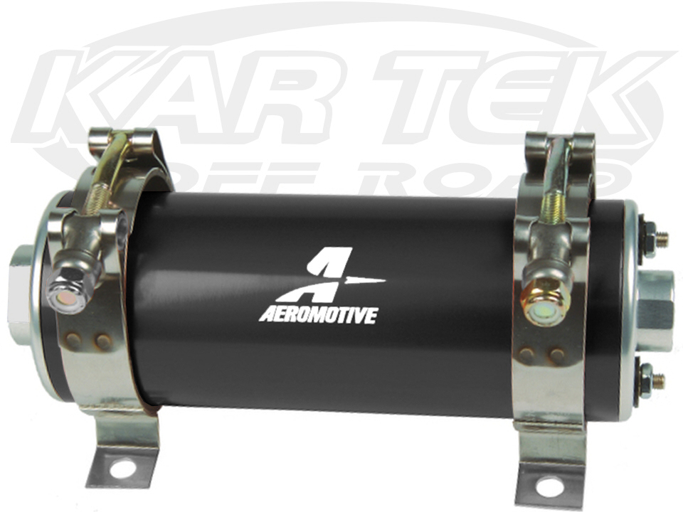 Aeromotive 11103 Black A750 600HP to 1000HP Fuel Pump With AN -8 ORB Inlet And AN -6 ORB Outlet