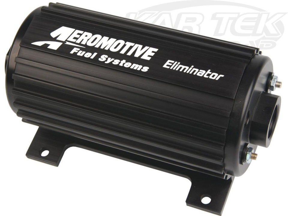 Aeromotive 11104 Black Eliminator 980HP to 2300HP Fuel Pump With AN -12 ORB Inlet And -10 ORB Outlet