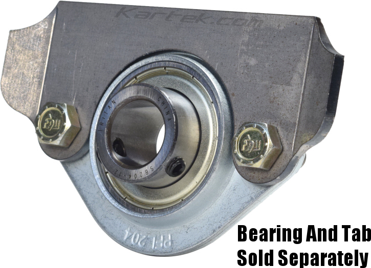 firewall mount pivoting steering shaft support bearing for 3/4 inch diameter steering shafts