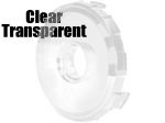 KC HiLiTES 4400 Clear Transparent Snap-On Lens Cover For Their Cyclone V2 Rock Or Dome Lights