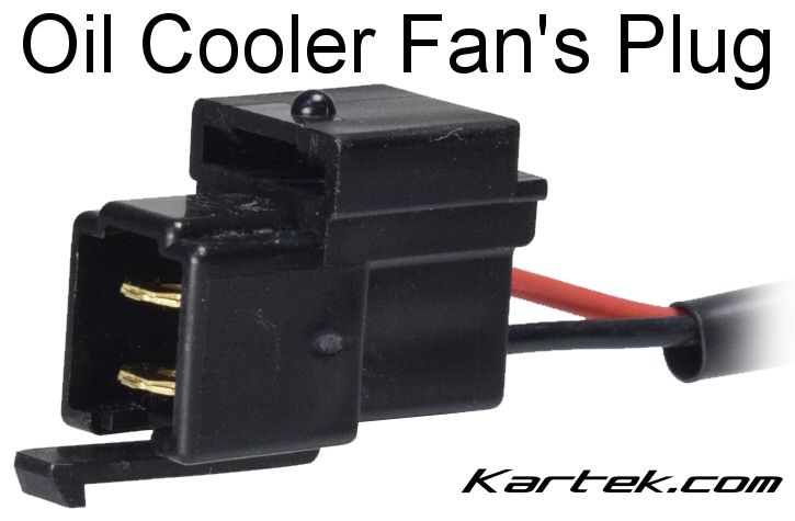 spal small oil cooler fans plug
