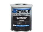 Steel-It Black 1012 Polyurethane Anti-Rust, Weather, Abrasion, Corrosion Resistant Paint Quart