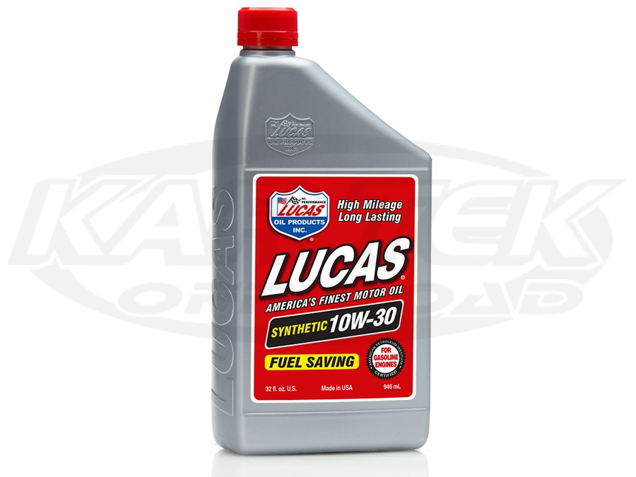 Lucas Oil 10050 Lucas High Performance Synthetic Oil