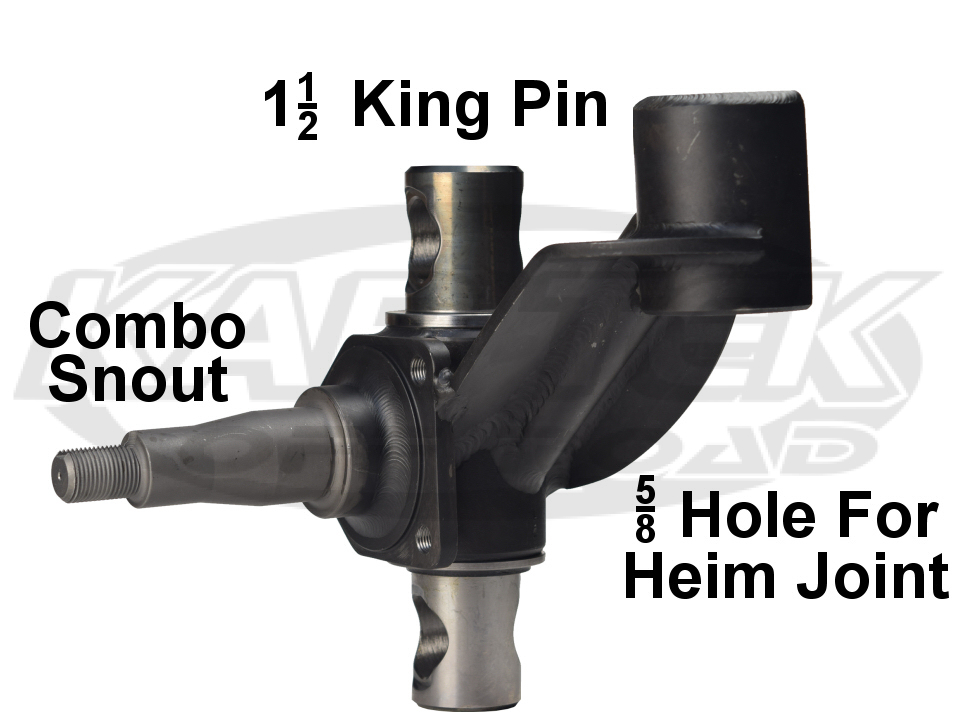 Foddrill Left Side 2d Camber Double Shear Combo Link Snout Spindle