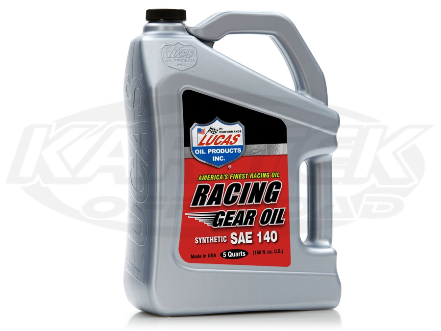 Lucas Oil Products 10431 140W Full Synthetic Transmission Gear Oil 5
