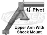 Foddrill 4" Longer Upper Left Front VW Trailing Arm With Shock Mount 7/8" Link Pin HD 1-3/4" Pivot