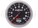 Sport-Comp II 3-3/8" In-Dash Tachometer 10,000 RPM