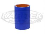 4-Ply Blue Silicone Turbo Or Intake Coupler Hose 2-1/2" Inside Diameter 2-7/8" Outside Diameter