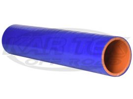 4 to 4 Blue 12 Long Straight 3-Ply Silicone Hose for Turbo//Intercooler//Intake Piping