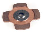 Tilton 7.25" 1-Plate Cerametallic Clutch Disc Packs 1-5/32" Spline x 26 Teeth, V
