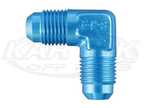 Shop Union Adapter Fittings Blue Aluminum 90 Degree Now