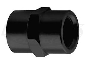 Shop NPT Female Pipe Coupler - Black Now