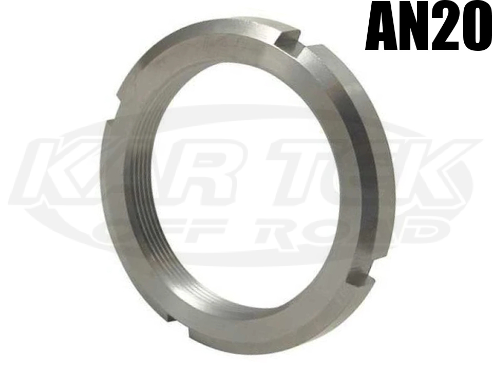 AN20 Right Hand Thread Bearing Retaining Lock Nut 12 Threads Per Inch