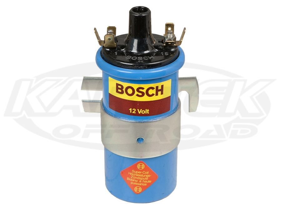 Bosch 12v Blue Ignition Coil Epoxy Filled Kartek OffRoad