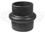 Mission Rubber Hard Black Intake Hose Reducer Couplers 4" Inside Diameter To 3" Inside Diameter