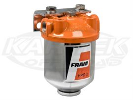 fram hpg1 series racing fuel filter housing with 5 micron element 3 Fram Filters Water Separator fram hpg1 series racing fuel filter housing with 5 micron element 3 8\