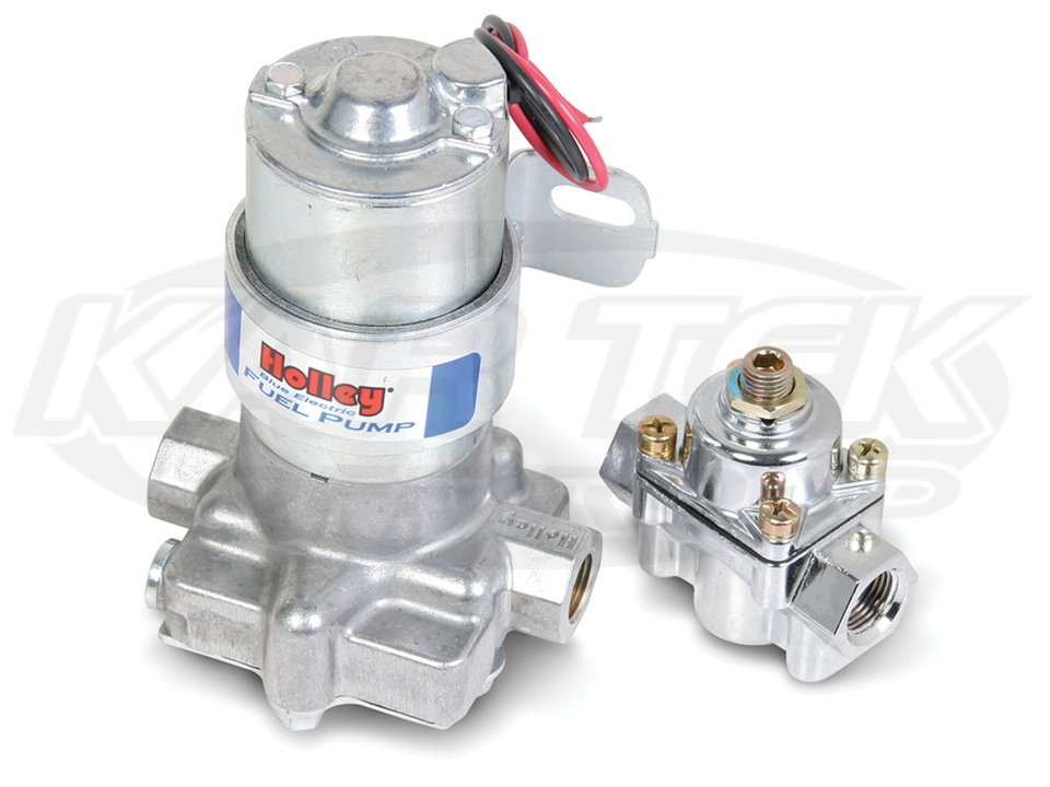 Holley Blue Electric Fuel Pump For Carbureted Engines 110 GPH Maximum