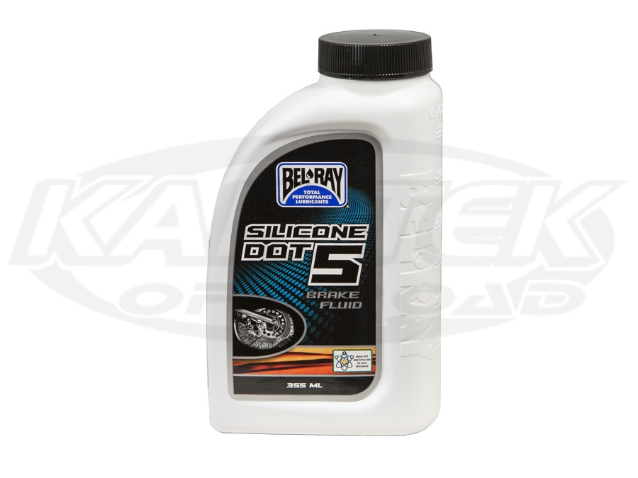 Bel Ray Silicone DOT 5 Brake Fluid 355ml Bottle Typical Boiling Points