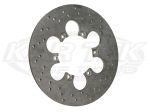 11" 6 Bolt Steel Drilled Rotors  6 x 5" Bolt, .30" Width