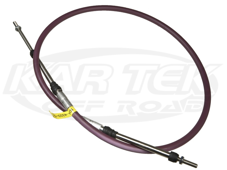 Kartek Offroad 144" Long 3" Throw No. 3 PushPull Throttle Cable With