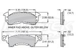 Wilwood D52 GMIII Brake Pads Gator