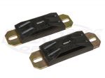 Progressive Rate Bump Stops - 1" Tall Black Pair