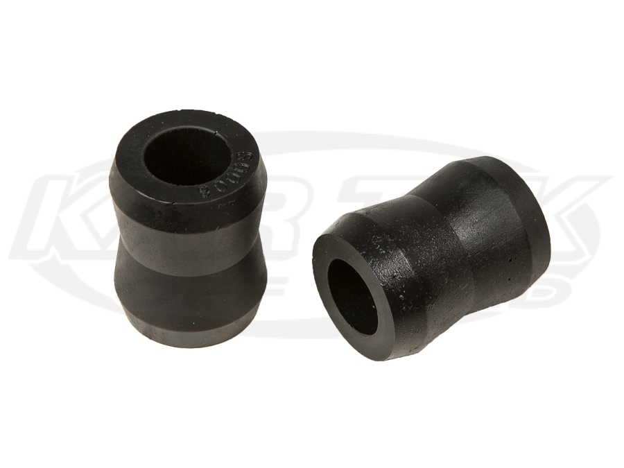 Prothane 19904 Black Urethane Hourglass Fox 2.0" Shock Bushings 3/4