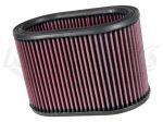 K&N E-3341 Cleanable Weber Or Dellorto Air Filter 4-1/2 Inches Wide 7 Inches Long 3-1/4 Inches Tall