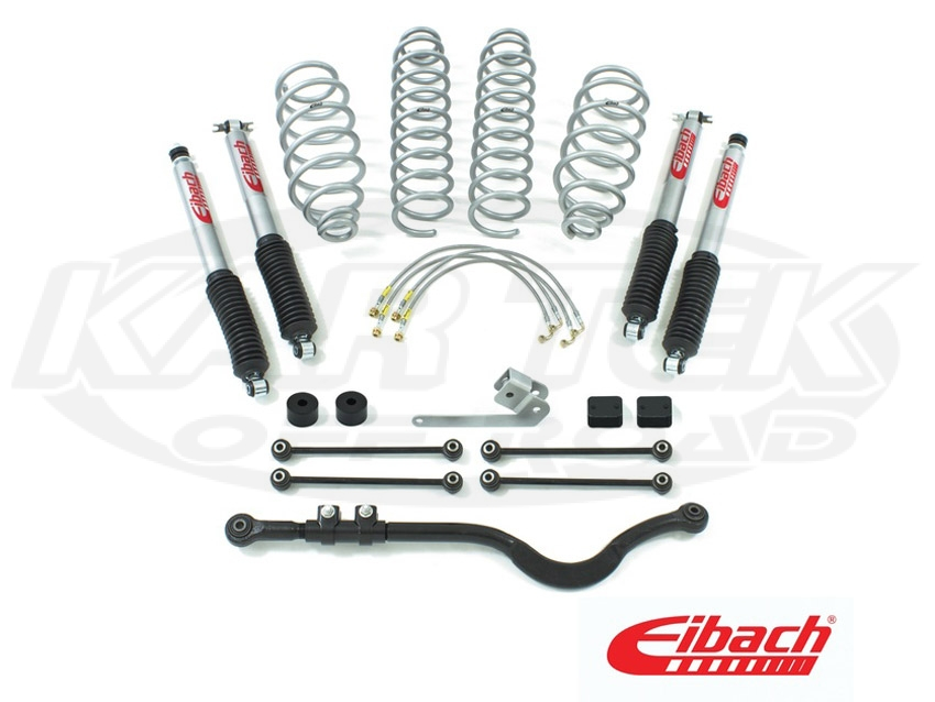 Eibach Jeep JK All Terrain Lift Kit For 2Door JK, 3.5" Front Lift, 3