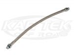 Fox Shocks 2.0" Shock 5/8" Shaft Reservoir Hose With 7/16" O-Ring Fittings On Both Ends - 12" Long