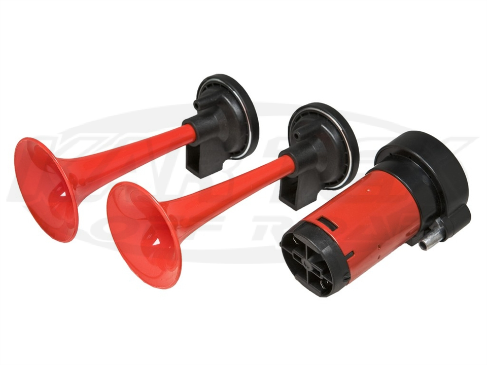 Hella 003001651 Twin Compressor Air Horn Set 780/840 Hz 118 dB Kartek OffRoad