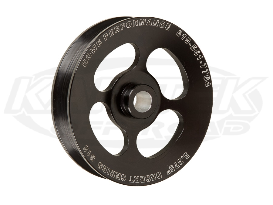 Howe Performance 6 Rib Serpentine Power Steering Pulley 53/8" Dia. For