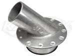 Jaz Products 345-250-03 45 Deg 12 Bolt Filler Neck With Flapper Roll Over Valve For 2-1/2" Hose