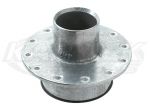 Jaz Products 390-250-03 Straight 12 Bolt Filler Neck With Flapper Roll Over Valve For 2-1/2" Hose