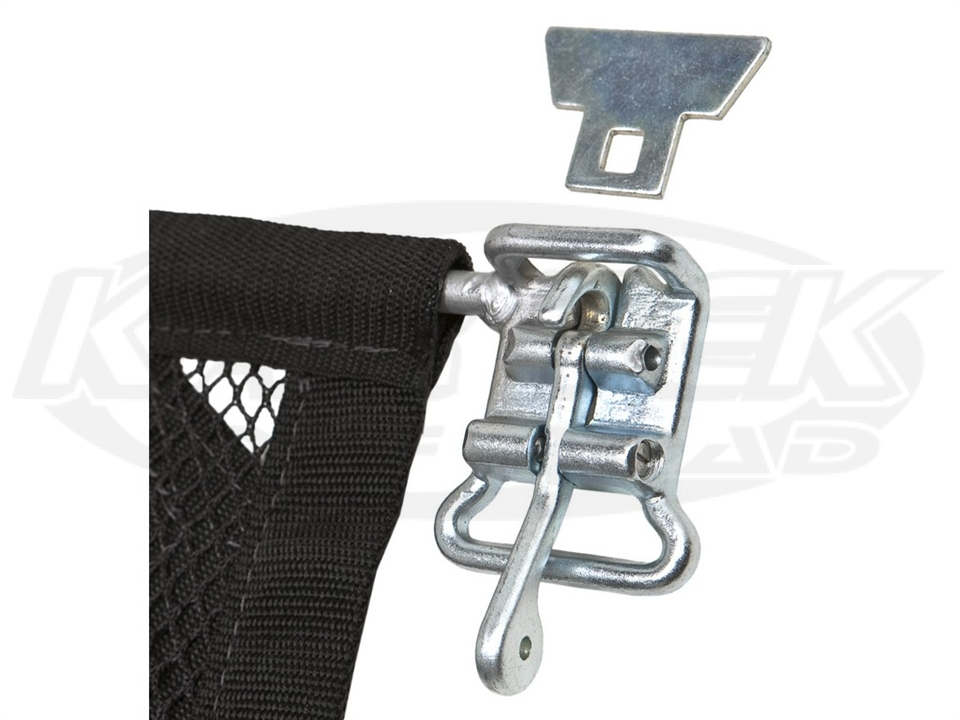 Allstar Performance Quick Release Seat Belt Style Latch Window Net