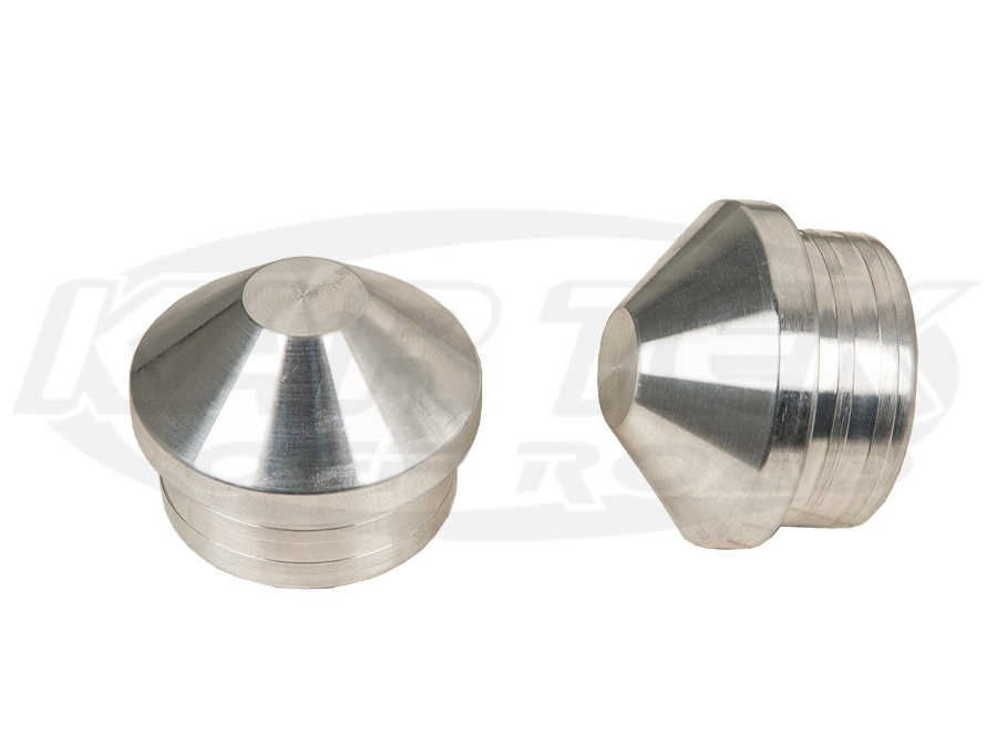 Machine Finish Aluminum Tube End Caps For 2 Inch x 0.120 Wall Tubing