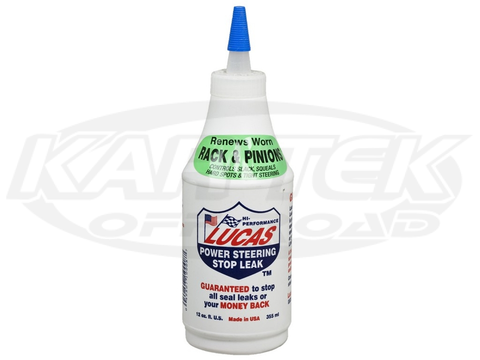 Lucas Oil Products 10008 Power Steering System Stop Leak 12oz Btl 100