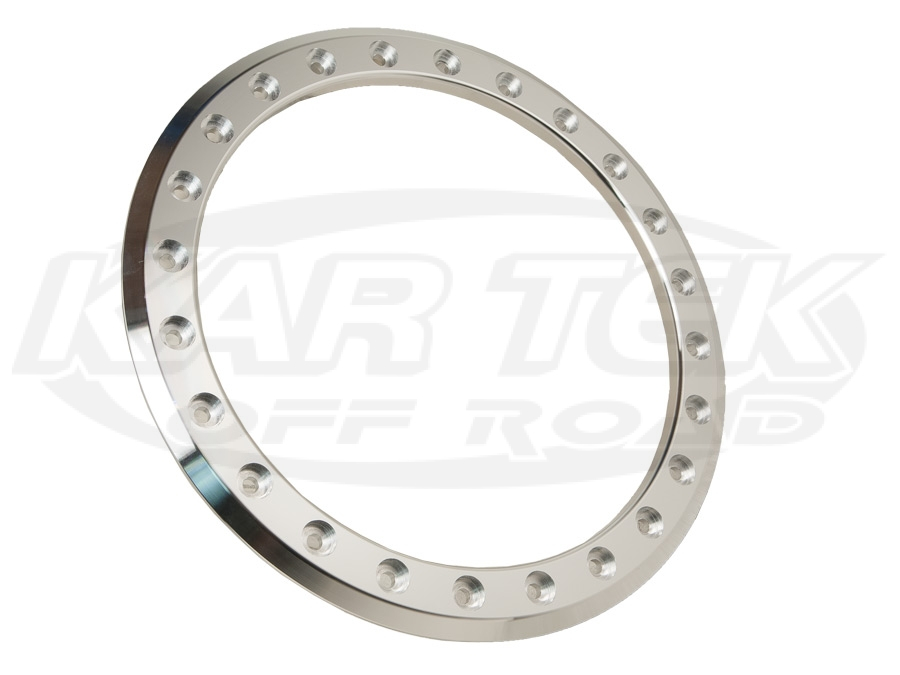 Method Beadlock Rings Polished Finish For 15" Wheels Kartek OffRoad