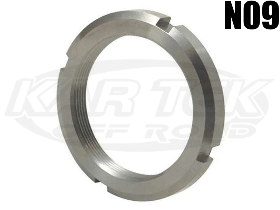 N09 Right Hand Thread Bearing Retaining Lock Nut 18 Threads Per Inch