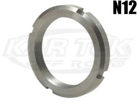 N12 Right Hand Thread Bearing Retaining Lock Nut 18 Threads Per Inch Thread Major Diameter 2.35"