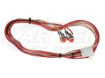 Com6 Push To Talk & Power Cord w/ Two PTT Buttons