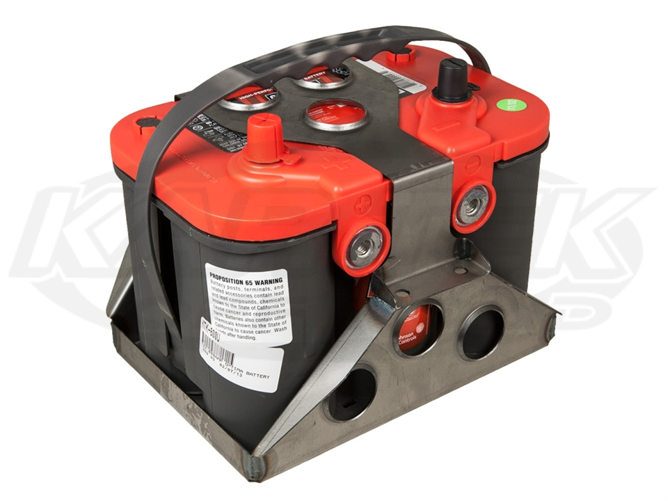 Standard Weldable Optima Battery Box For All Group 34/78 Blue, Red Or