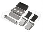 CBR Radiator Weld On Mounting Kit With Urethane Pads Will Also Fit PWR and Ron Davis Radiators