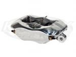 Polished Dynalite Four Piston Brake Caliper 1.62" Bore Pistons, 0.38" Rotor Width