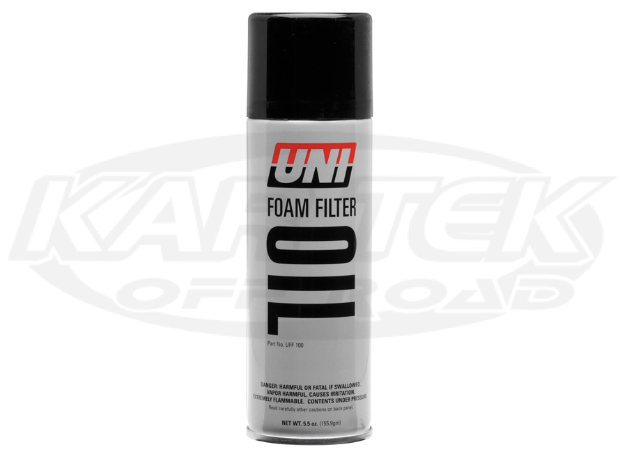 UNI Filter UFF100 Foam Filter Oil 5.5 Ounce Spray Can For UNI Filter or