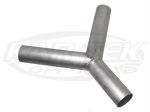 UMP 108003 Air Filter Intake Y For Dual Weber Carburetors Or Dual Air Filters 3" x 3" x 3" Diameter