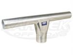 UMP 10805-3 Air Filter Intake Tee For Dual Weber Carburetors 3" To Canister 3" To Each Carburetor