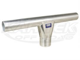 UMP 10805-4 Air Filter Intake Tee For Dual Weber Carburetors 4" To Canister 3" To Each Carburetor