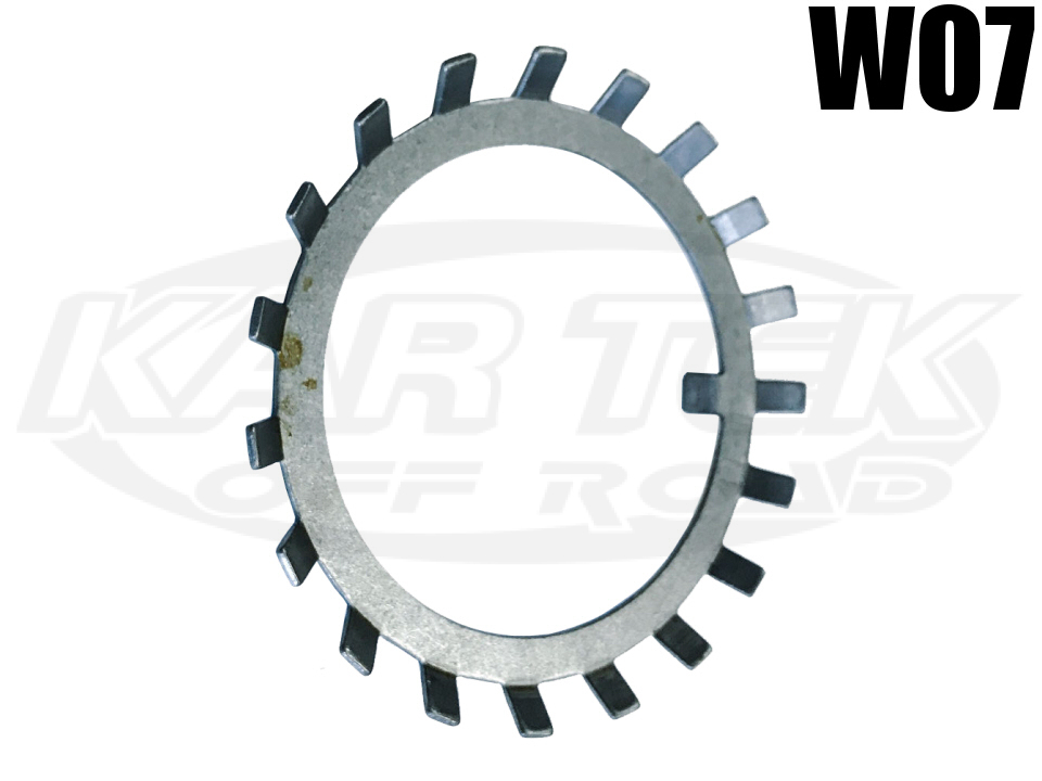 W07 Lock Washer For The NL07 Left Hand Or N07 Right Hand Thread Bearing